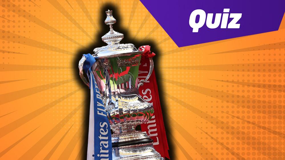 graphic showing fa cup trophy with "quiz" written in corner