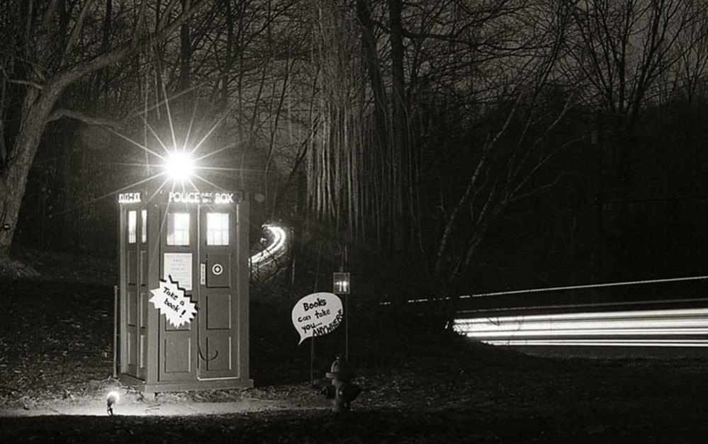 Tardis being used as a library