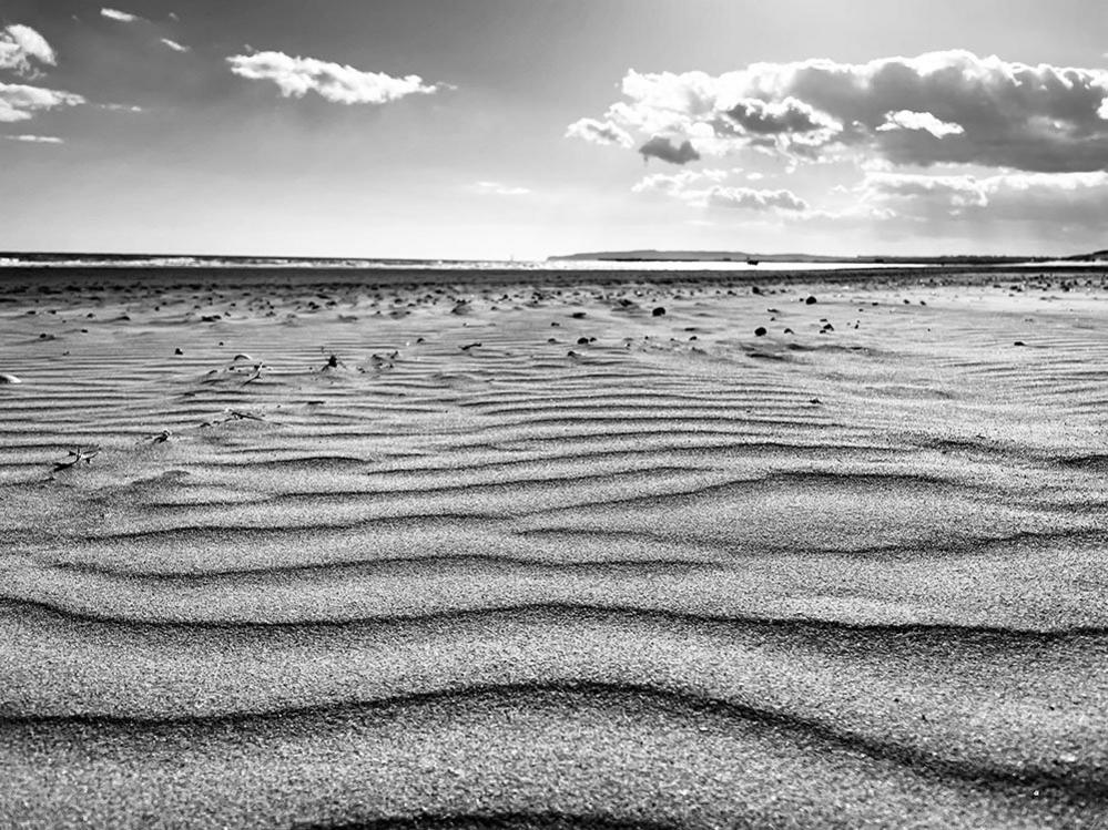 Ripples in the sand