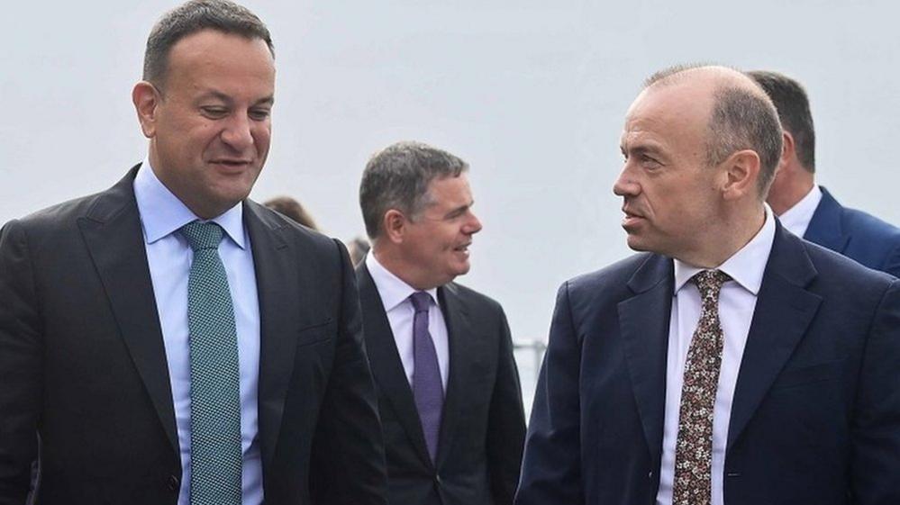 Leo Varadkar and Chris Heaton-Harris