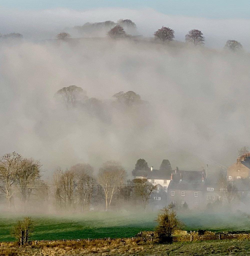 Mist in the Peak District