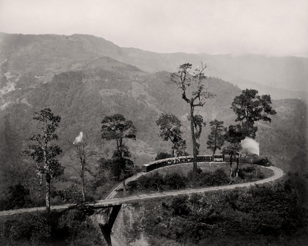 Darjeeling, The loop on the Darjeeling Himalayan Railway, c. 1880 Courtesy MAP / Tasveer