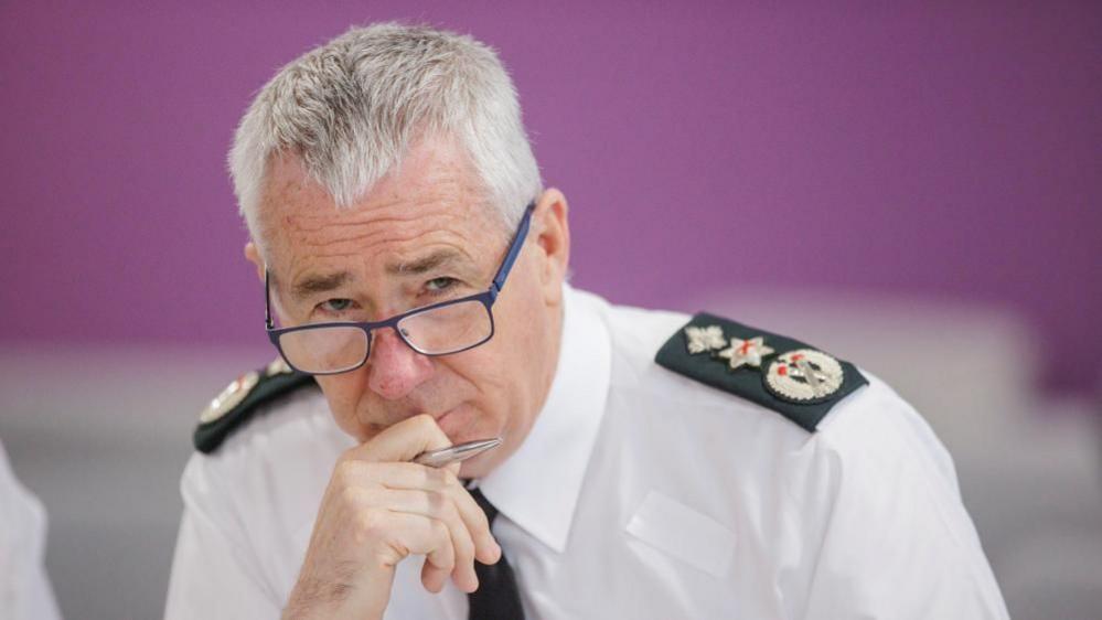 Chief constable Jon Boutcher 