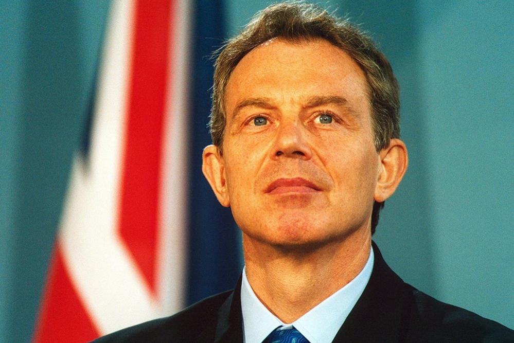 Tony Blair pictured in 2002