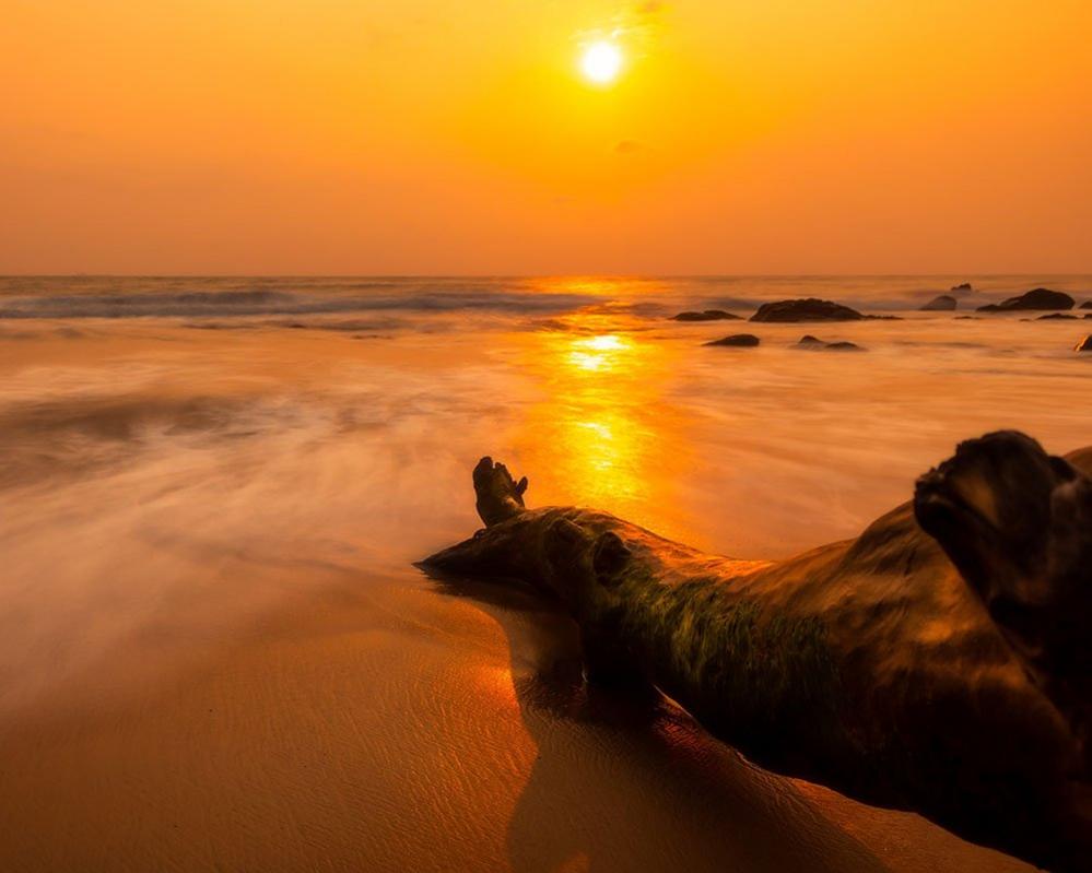 Tse Ernest Chi took this photo of a sunset in Kribi in Cameroon.