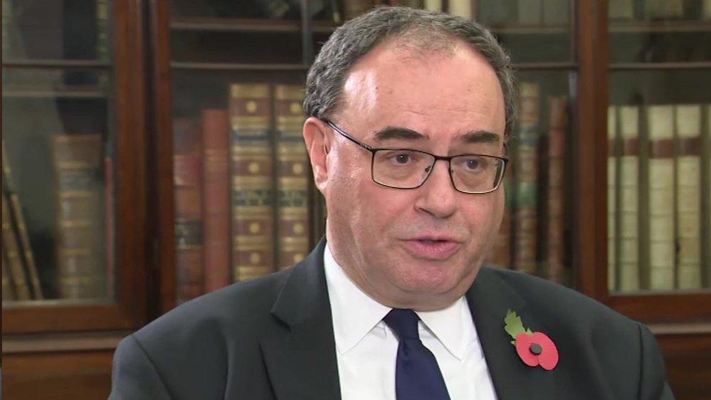 Andrew Bailey, governor of the Bank of England