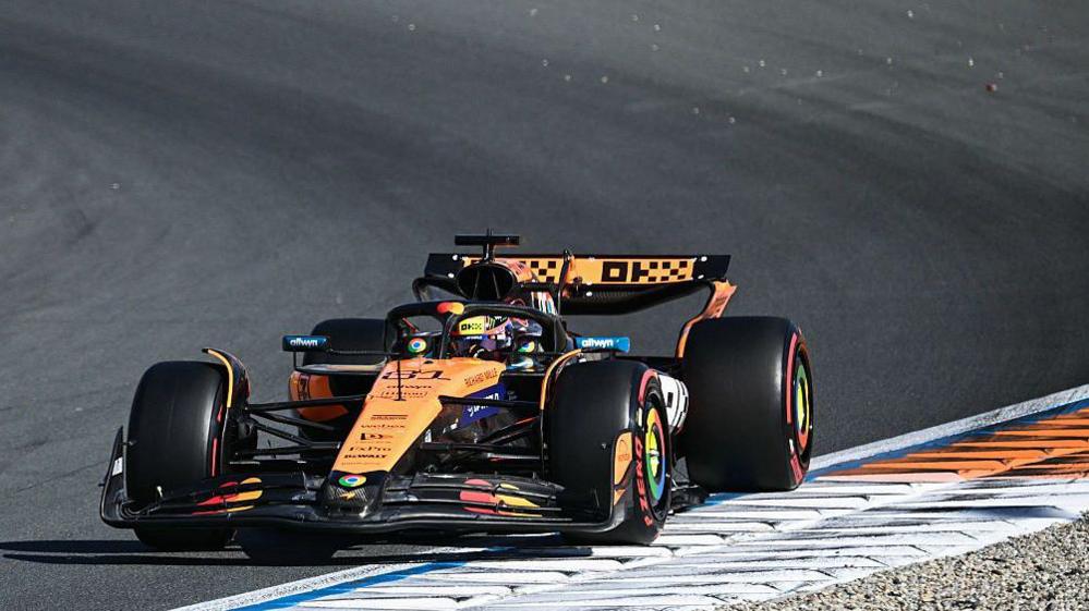 McLaren's Oscar Piastri during Dutch Grand Prix qualifying