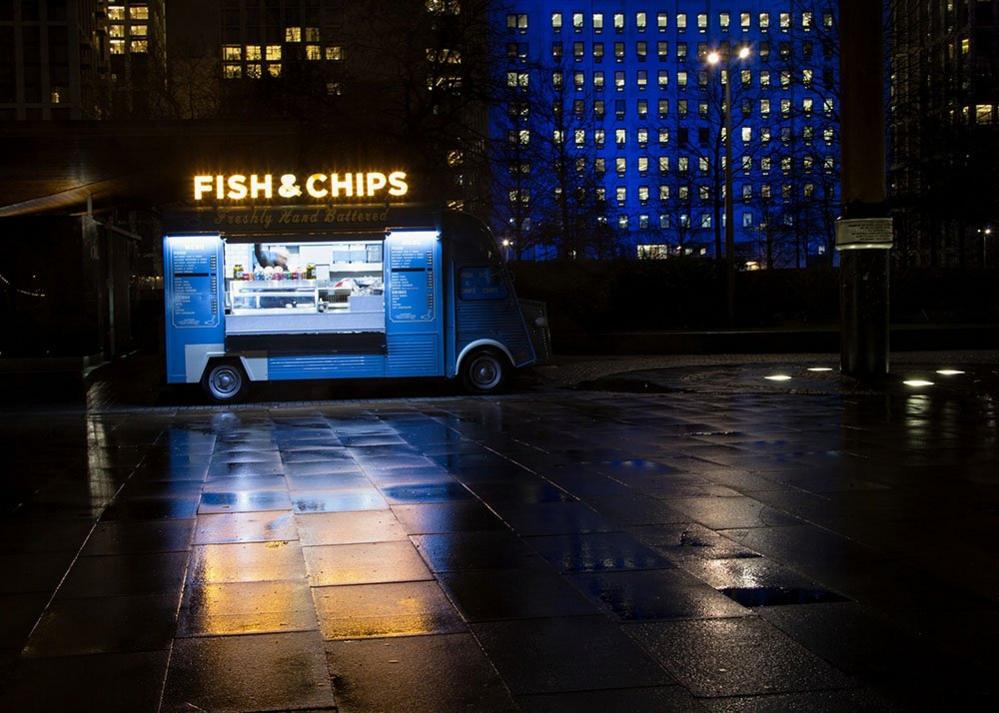 Fish and chips van