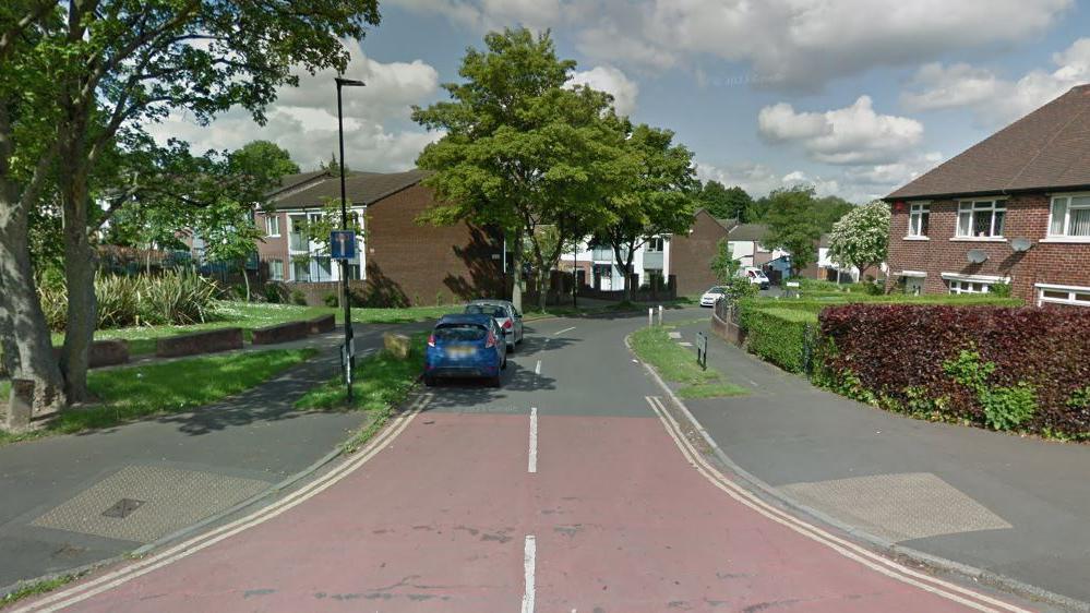 A view of Richmond Park Avenue in Sheffield