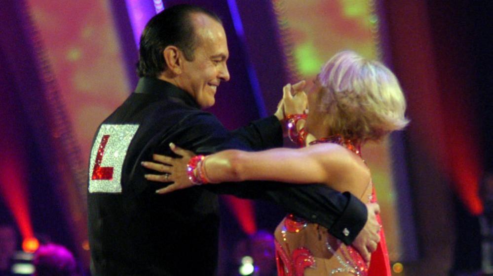 Quentin Willson with Hazel Newberry on Strictly Come Dancing in 2004 