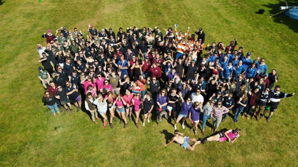 Members of The Norfolk Federation of Young Farmers Clubs 