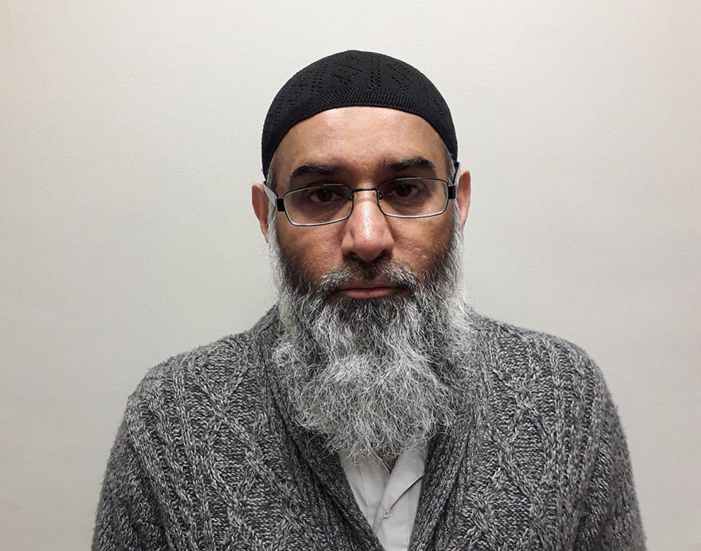 Anjem Choudary mugshot 