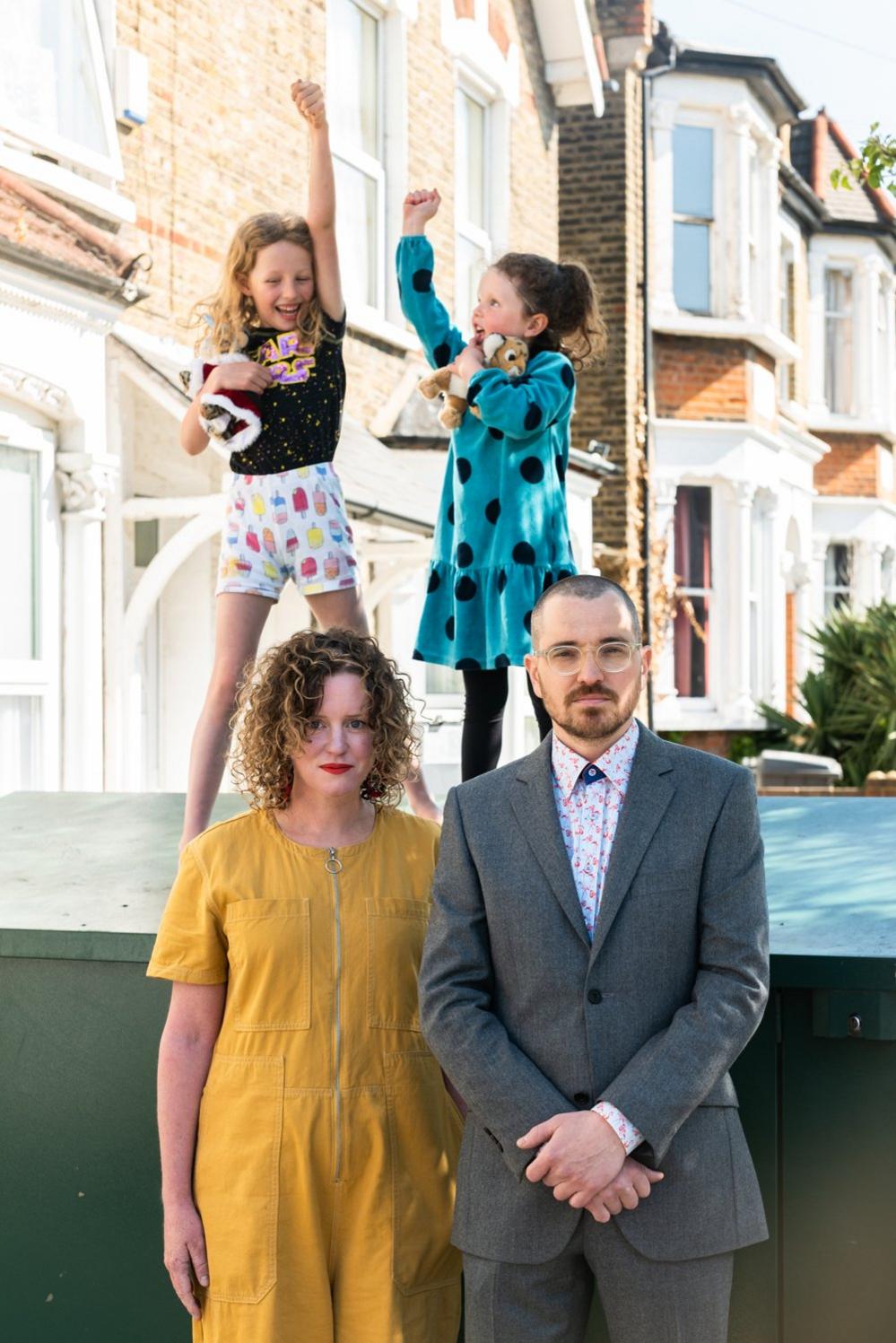 Claire, Tom, Hazel and Bea