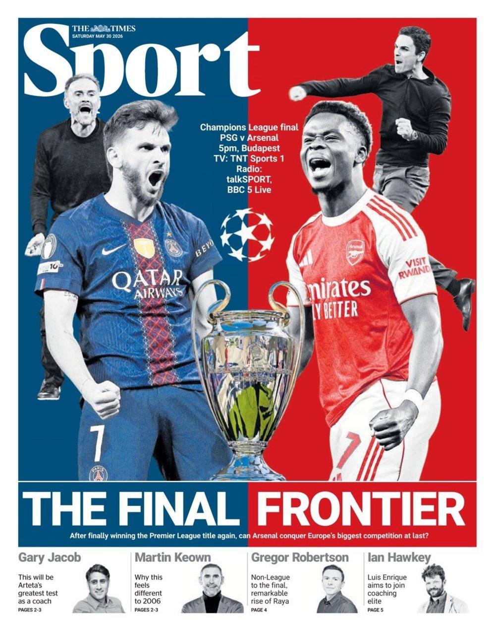 Times back page