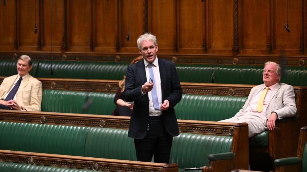 Danny Kruger speaking in parliament