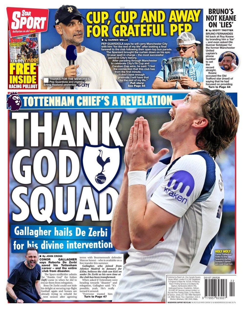 Star back page