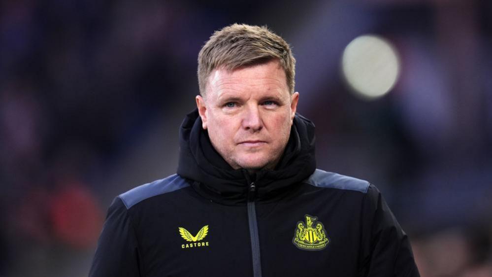 Newcastle manager Eddie Howe