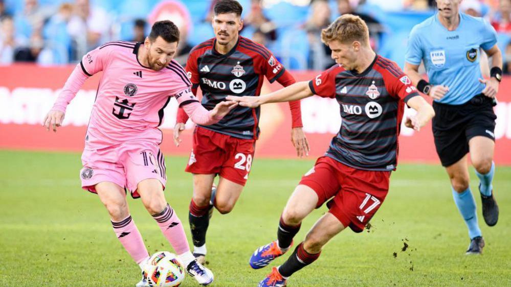 Lionel Messi in action for Inter Miami