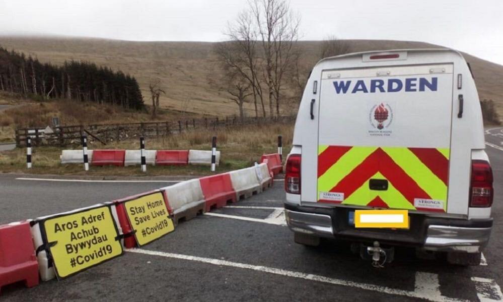 A park warden at a national park in Wales