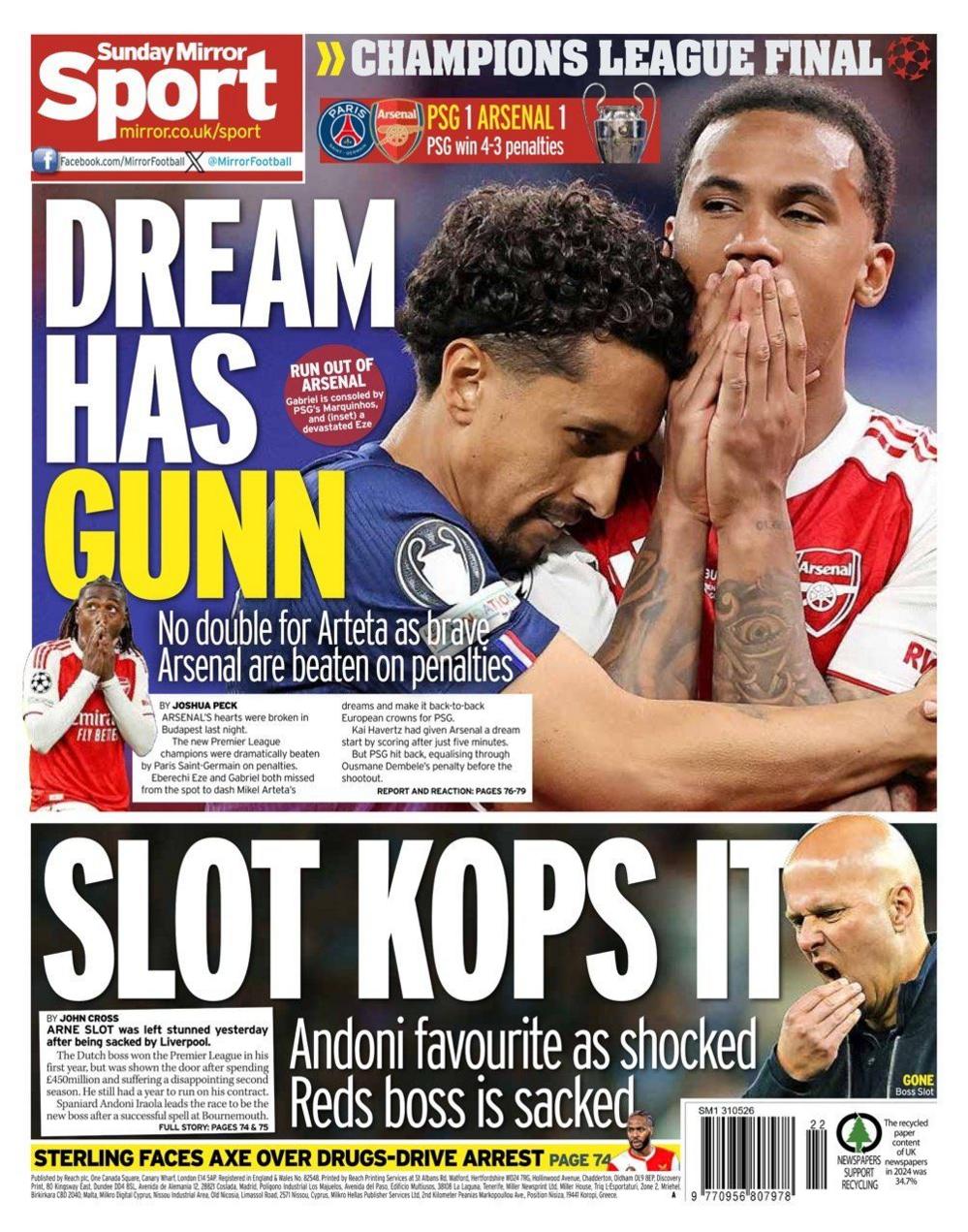 Mirror back page