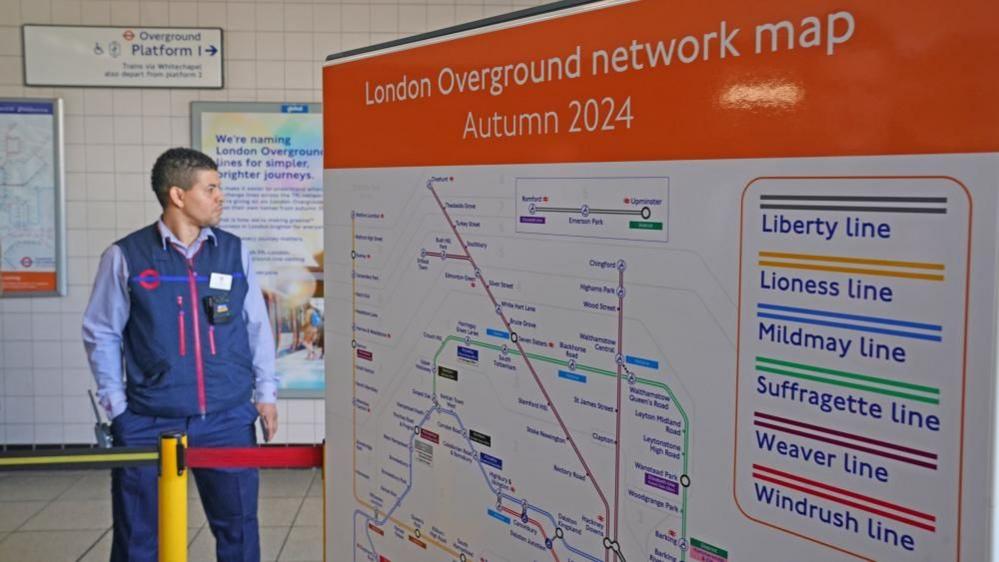 A new London Overground network map