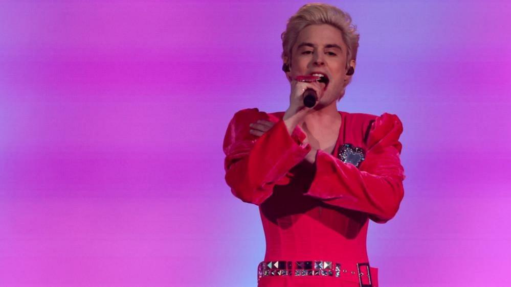 Ziferblat, representing Ukraine, performs "Bird of Pray"
