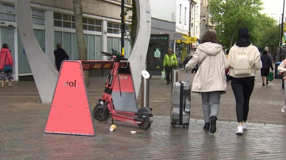 E-scooters in Northampton