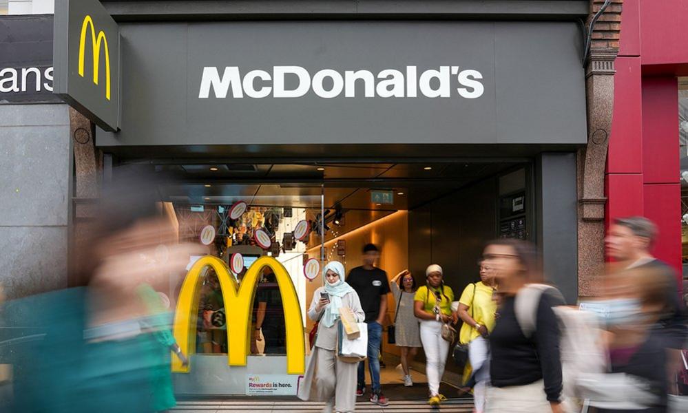 People walk past McDonald's store in London, Britain July 27, 2022