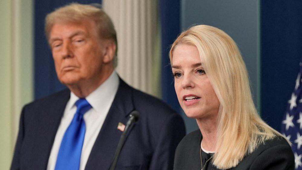 Trump removes US Attorney General Pam Bondi - BBC News