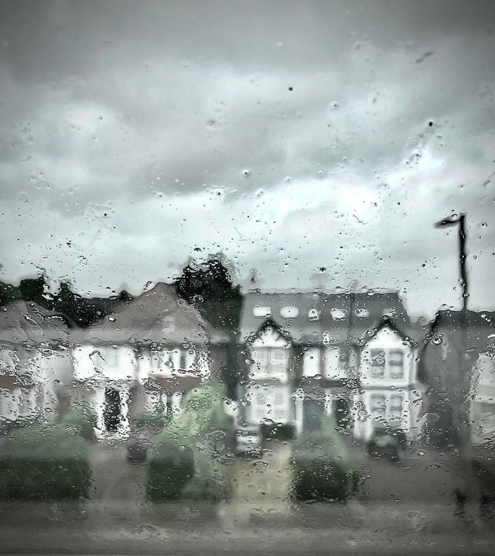 Rain on a window