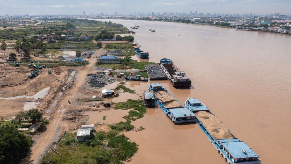 Dredging in Cambodia