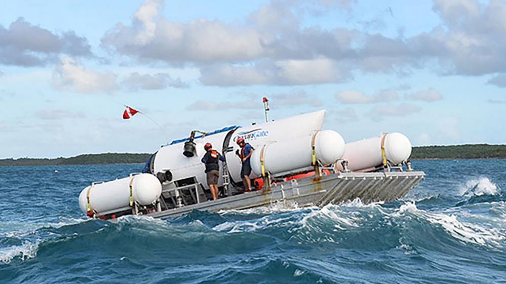 Titan submersible from OceanGate