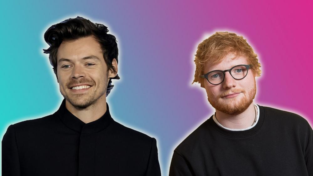 Harry Styles and Ed Sheeran