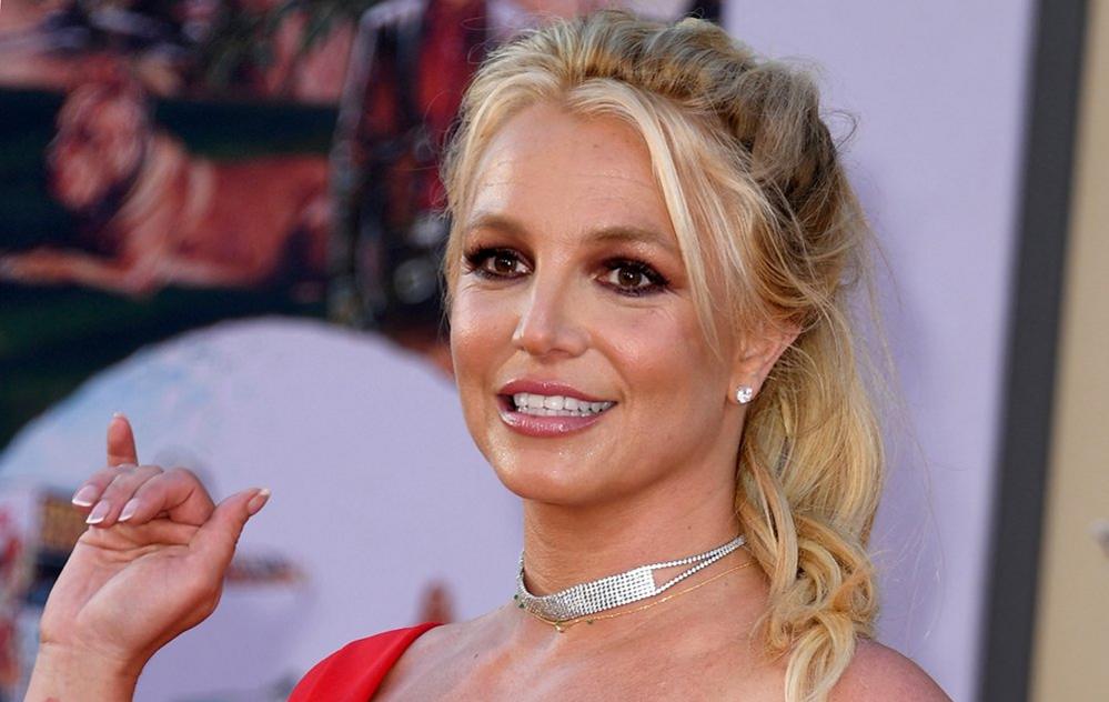 Britney Spears arrives for the premiere of Sony Pictures' "Once Upon a Time... in Hollywood" at the TCL Chinese Theatre in Hollywood, California on July 22, 2019