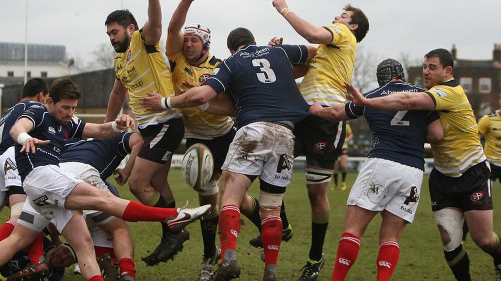 London Scottish v Cornish Pirates