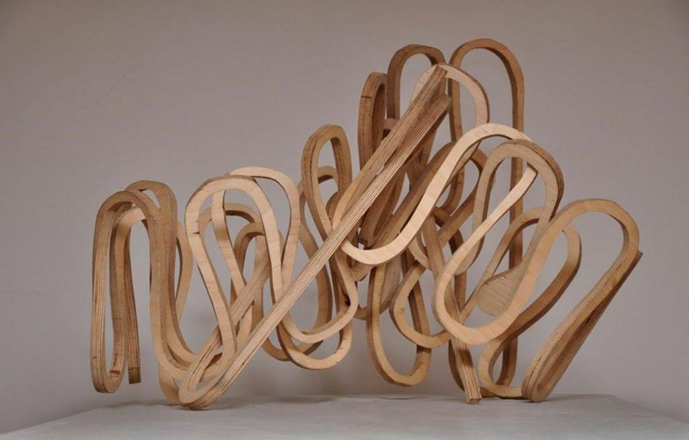 Plywood sculpture