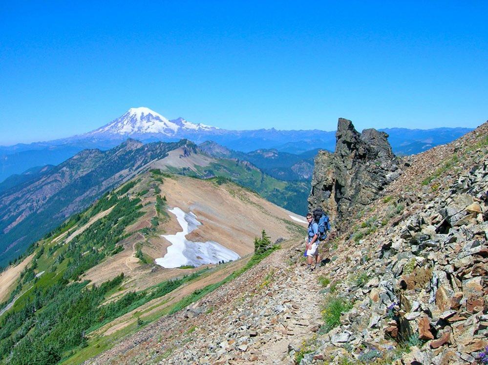 View across the Pacific Crest Trail