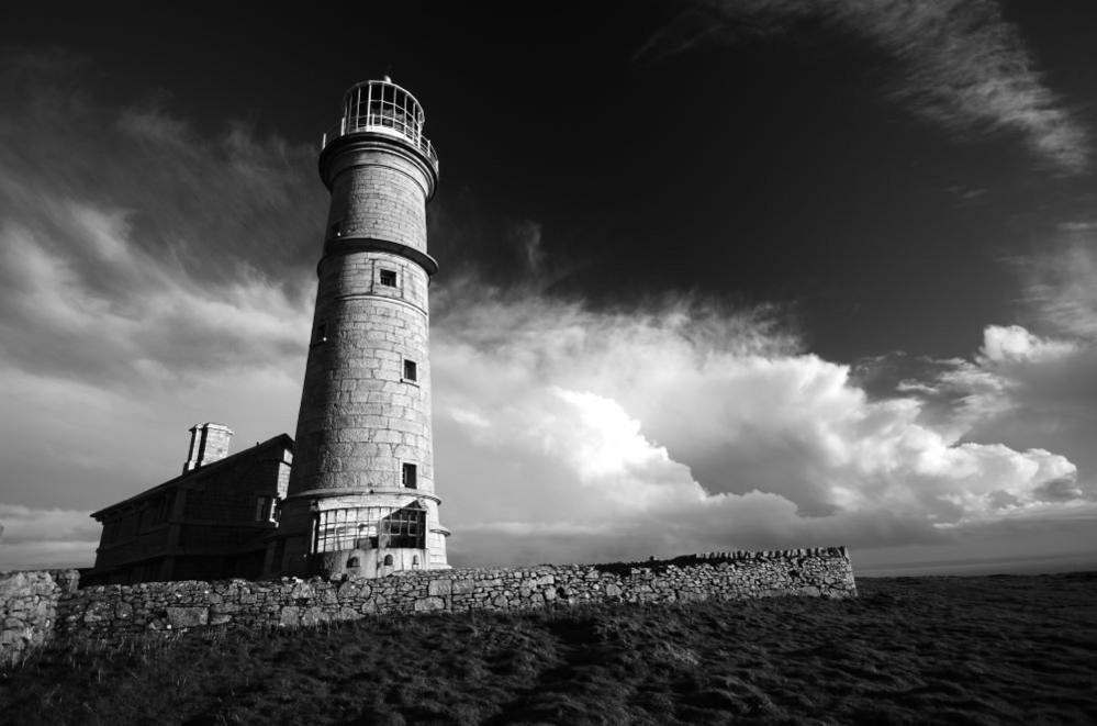 Old Light on Lundy Island in the Bristol Channel