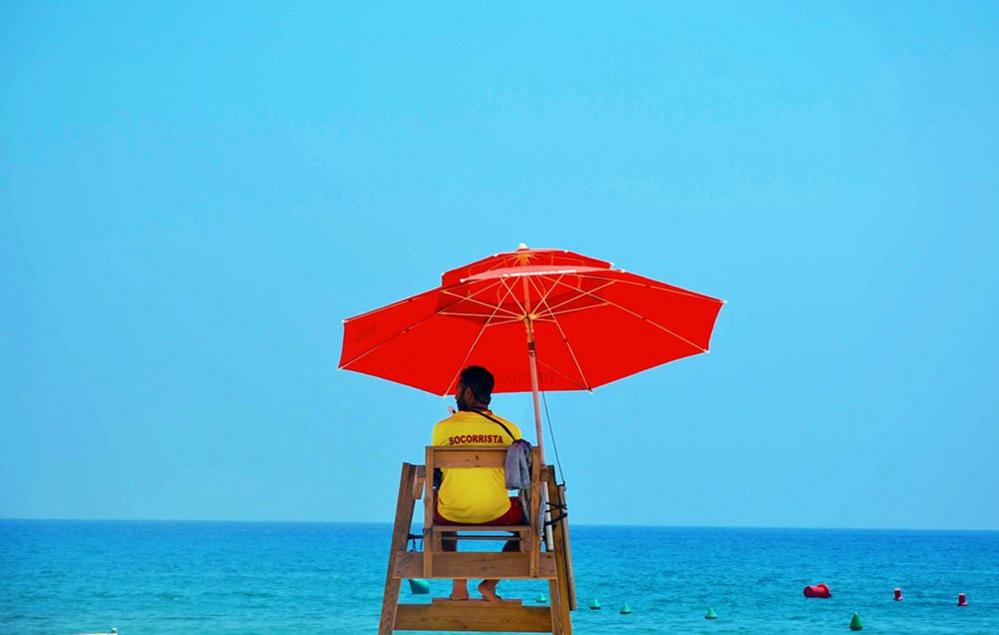 Lifeguard on duty