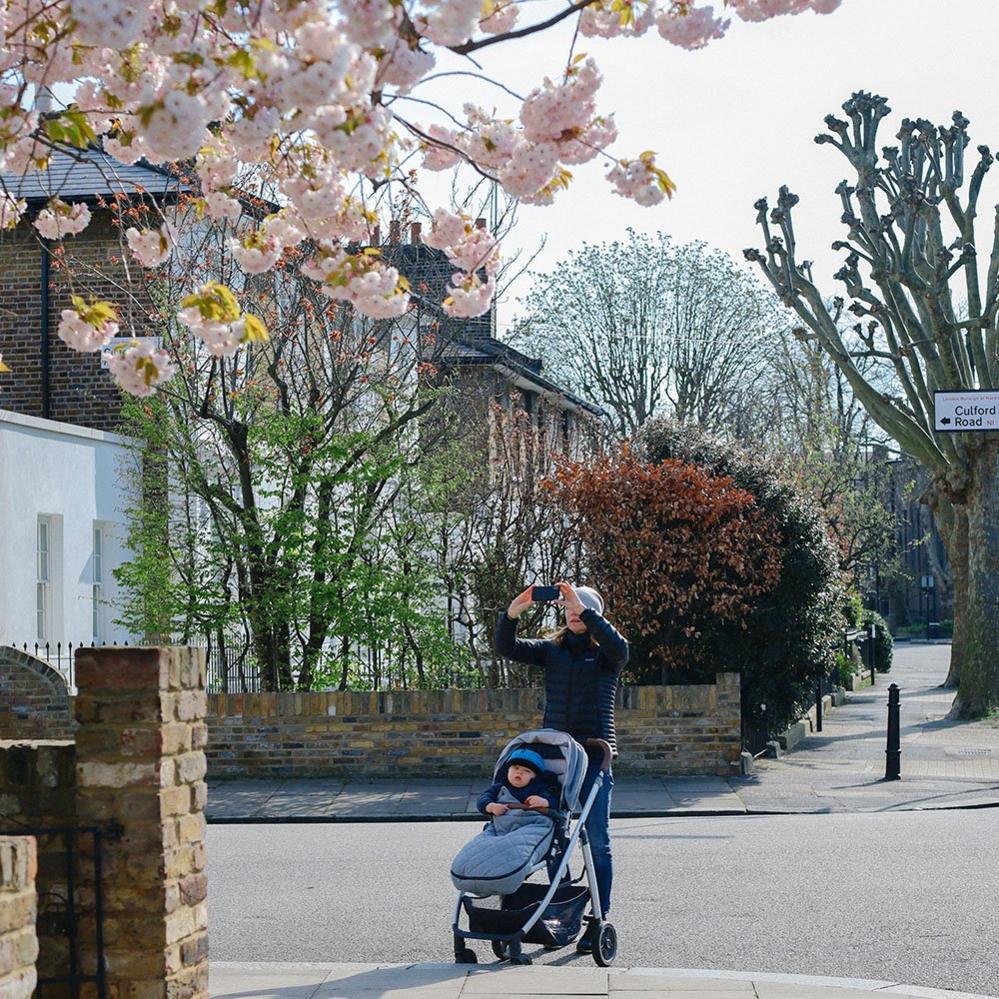 Woman with child