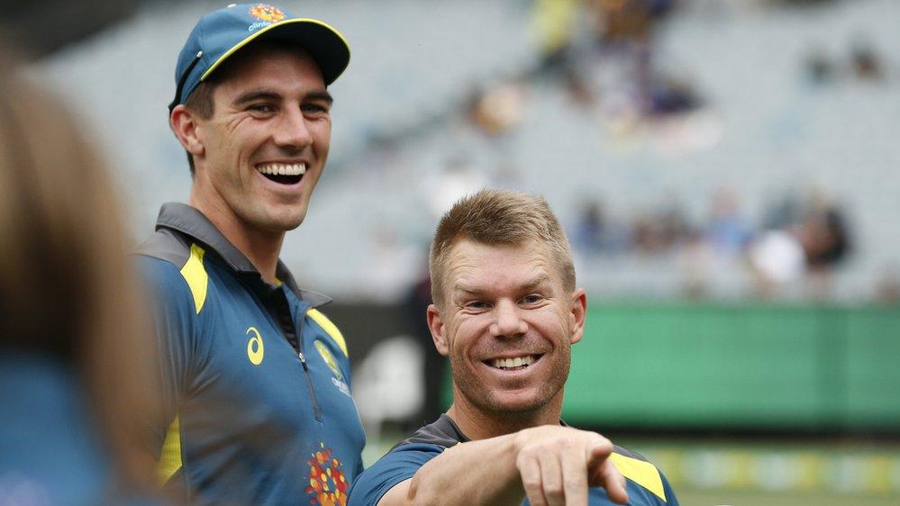 Pat Cummins and David Warner