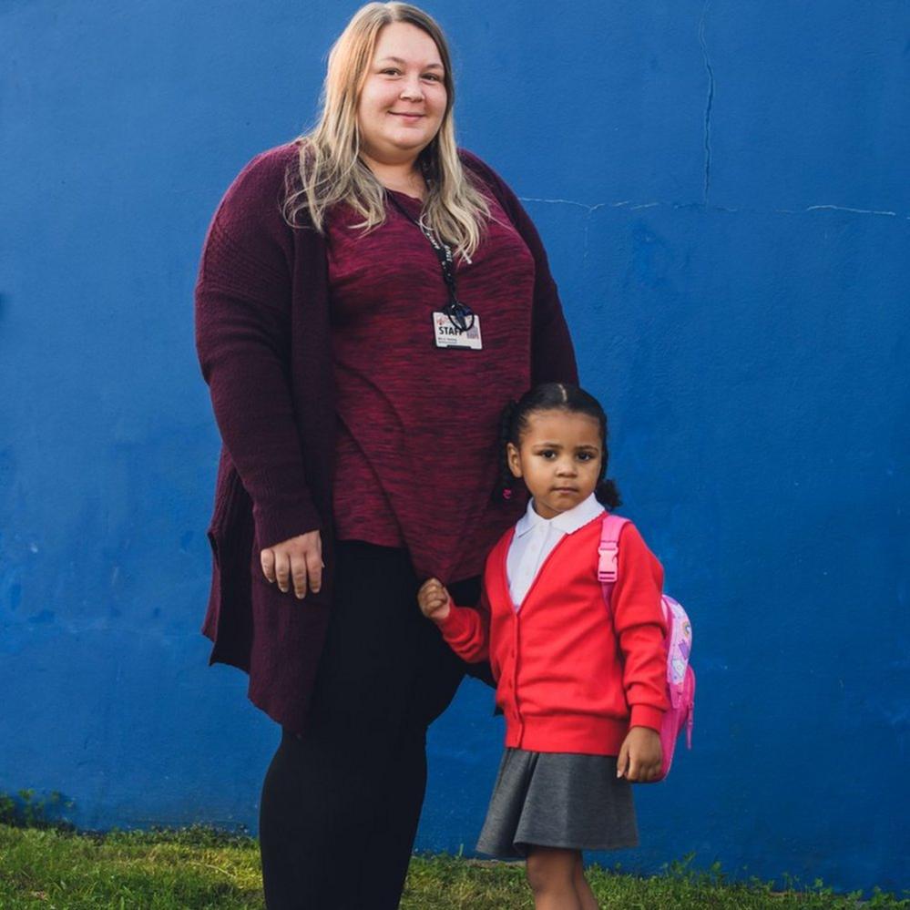 Gemma Twining with daughter Nyah