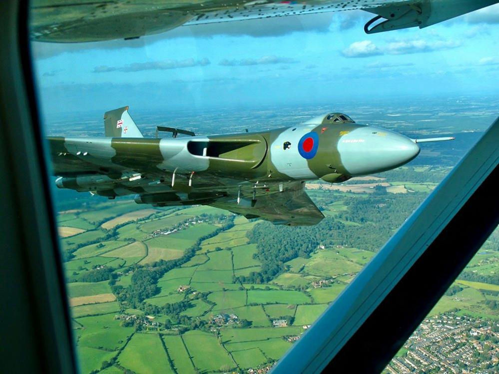 Avro Vulcan in flight