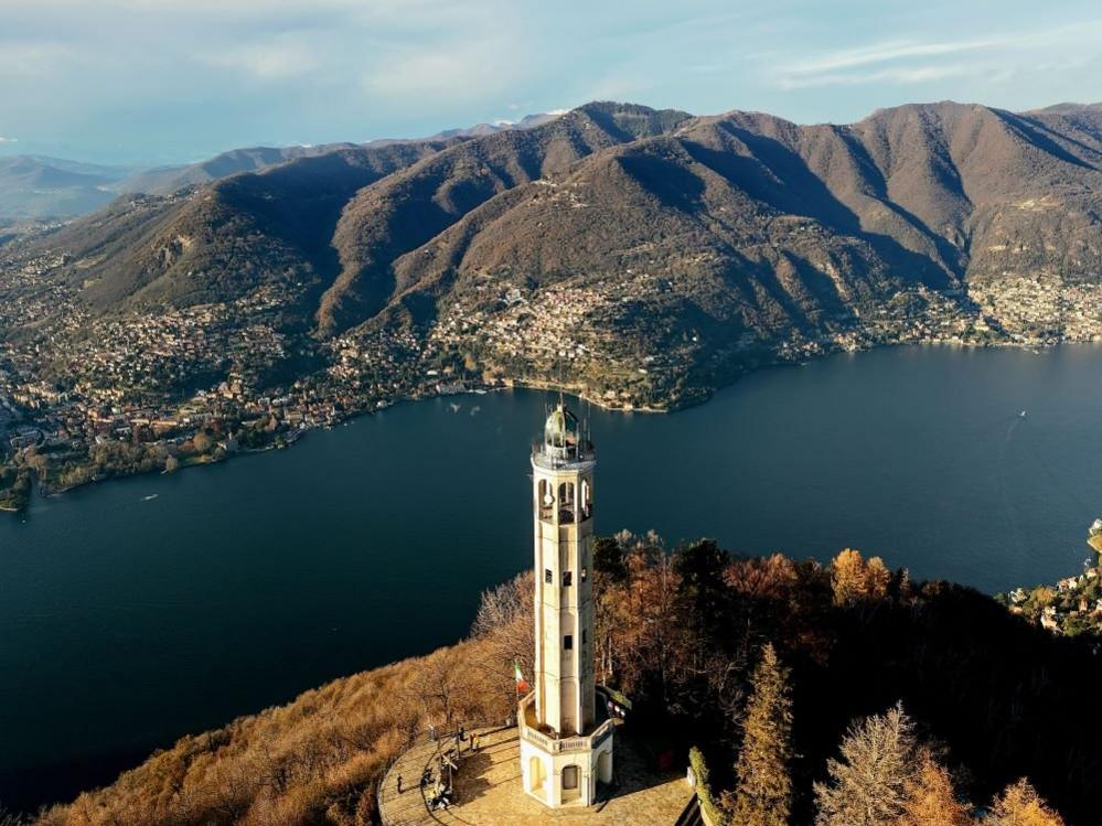 Aerial photo of Volta's Lighthouse