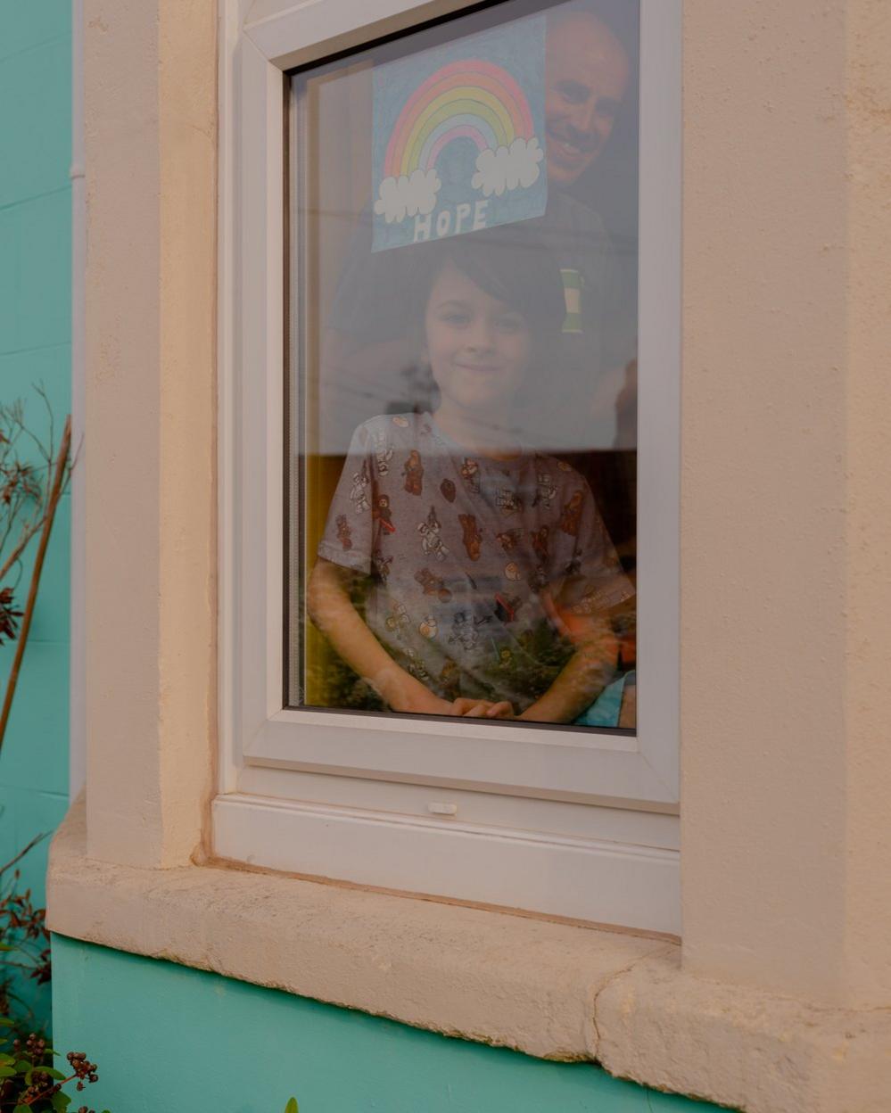 Frank at the window