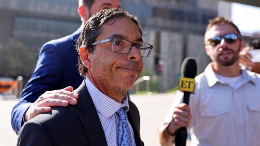 Mark Chavez, a doctor accused of supplying ketamine to 'Friends' actor Matthew Perry before his death, arrives in federal court, in Los Angeles, California, U.S. October 2, 2024