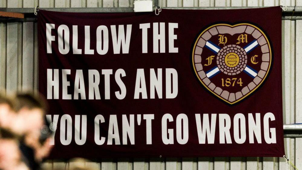 Hearts banner