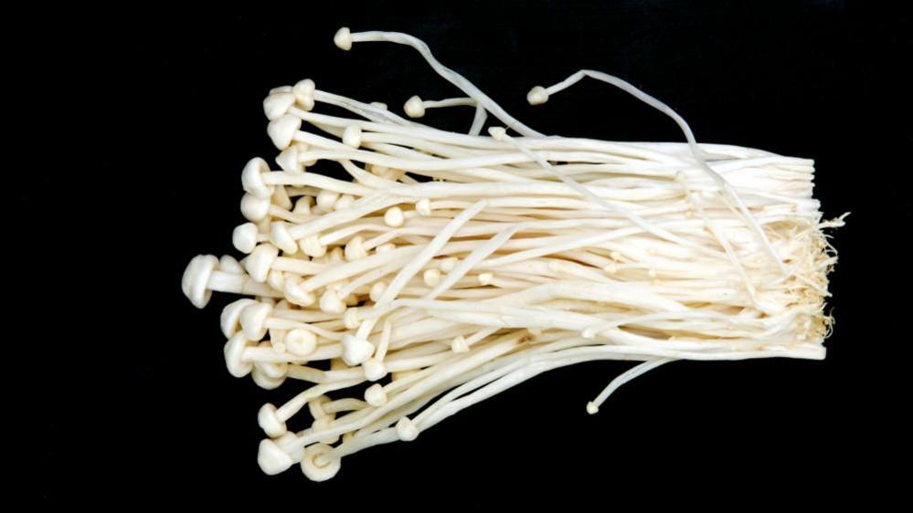 Enoki mushrooms