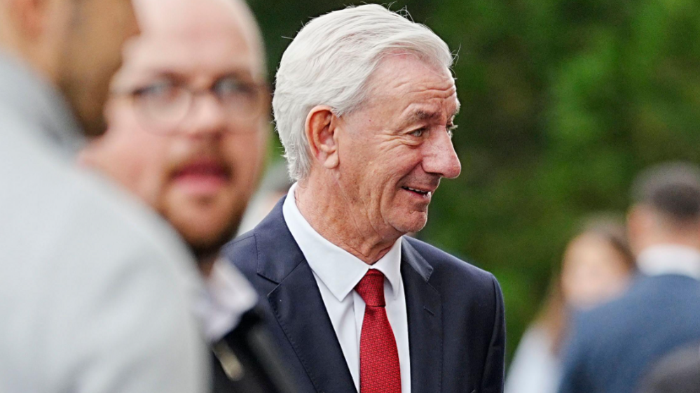 Liverpool legend Ian Rush pictured at the funeral of former Liverpool's Women's boss Matt Beard at Liverpool Metropolitan Cathedral