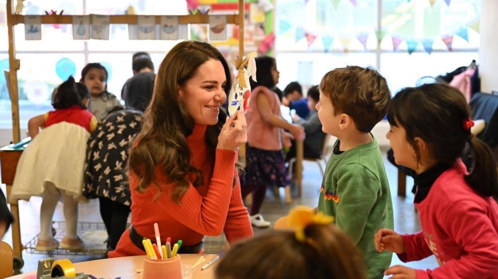 Catherine, Princess of Wales at a nursery